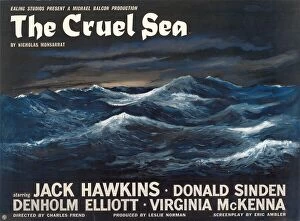 Cruel Sea (The) (1953) Collection: Poster