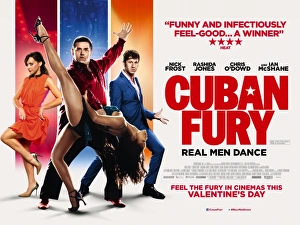 <b class=qtipBold><figcaption>Cuban Fury</figcaption></b><br>Cuban Fury UK Quad poster<br><em>© Copyright Studiocanal Ltd</em> Cuban Fury