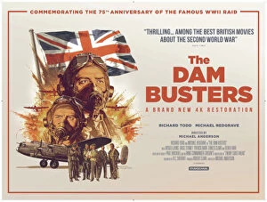 Publicity Collection: The Dam Busters 2018 re-release quad artwork