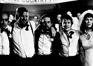 <b class=qtipBold><figcaption>The Deer Hunter</figcaption></b><br>John Cazale, Chuck Aspegren, Robert De Niro, John Savage and Rutanya Alda in a shot from the wedding sequence of The Deer Hunter<br><em>© Copyright Studiocanal Films Ltd</em> The Deer Hunter
