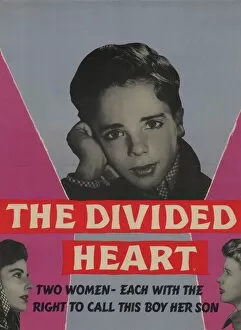 DIVIDED HEART, The (1954) Collection: div1954 co pos 001