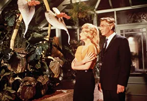 Thriller Prints: Dr. Charles Decker and Sandra in the greenhouse
