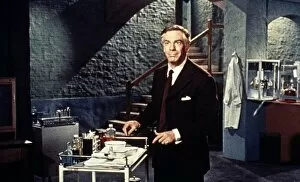 KONGA (1961) Collection: Dr. Decker in his laboratory