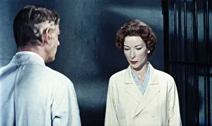 Dr. Decker and Margaret in the laboratory