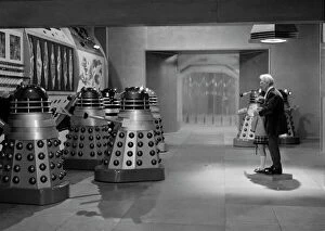 Images Dated 21st April 2010: Dr Who faces The Daleks