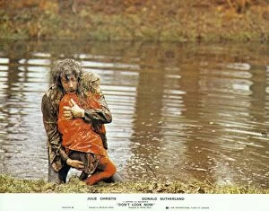 Dont Look Now (1973) Collection: A dramatic image from Don t Look Now used in a lobby card