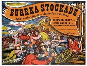 Colour Collection: Eureka Stockade quad poster
