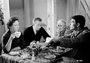 Mona Washbourne Collection: A family scene from Billy Liar (1963)