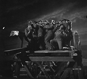 Filming the bridge sequence from Dunkirk (1958)