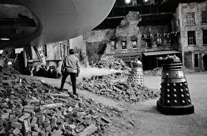 Images Dated 20th April 2010: Filming Daleks Invasion Earth 2150 AD