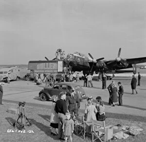 Dambusters 1955 Collection: Filming The Dam Busters