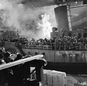 Filming an explosion sequence