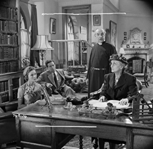 Black And White Prints: Gabrielle Brune, John Gregson, George Relph and Edie Martin