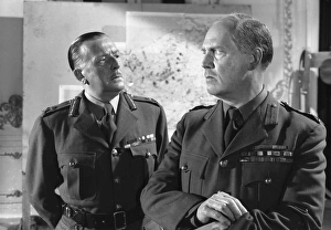 World War Two Prints: Geoffrey Denton in a scene from Dunkirk (1958)