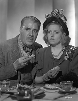Waist Up Prints: George Carney and Hermione Baddeley in Brighton Rock (1947)
