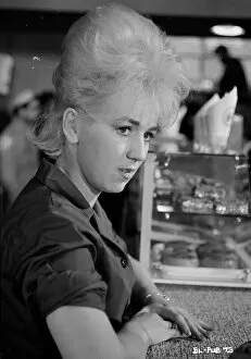 Negs Collection: Gwendolyn Watts in a cafe scene from Billy Liar (1963)