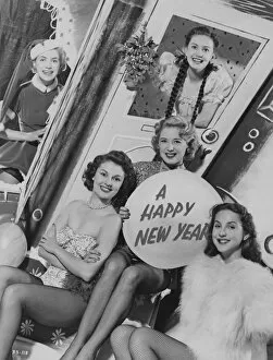 Vintage Greetings Collection: Happy New Year