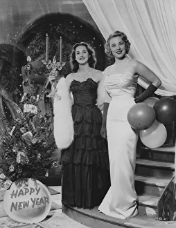Happy New Year greetings card style from Elstree Studios