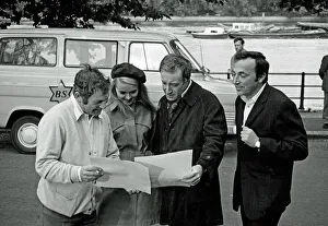<b class=qtipBold><figcaption>Hoffman (1970)</figcaption></b><br>On the set of Hoffman (1970) with Sinead Cusack, Peter Sellers and Alvin Rakoff.<br><em>© Copyright Studiocanal Films Ltd</em> Hoffman (1970)