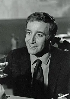 <b class=qtipBold><figcaption>Hoffman (1970)</figcaption></b><br>Peter Sellers smiles as Benjamin Hoffman in a scene from Alvin Rakoff's Hoffman (1970).<br><em>© Copyright Studiocanal Films Ltd</em> Hoffman (1970)