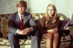 <b class=qtipBold><figcaption>Hoffman (1970)</figcaption></b><br>Jeremy Bullock as tom Mitchell and Sinead Cusack as Janet Smith in a scene from 'Hoffman'.<br><em>© Copyright Studiocanal Films Ltd</em> Hoffman (1970)