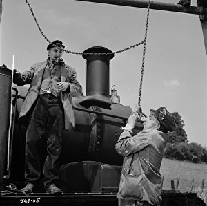 Hugh Griffith and George Relphn