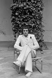 Jim in the courtyard