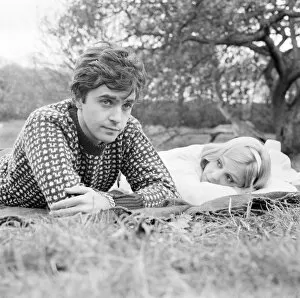 Girl Collection: Jim and Jeanette on the grass