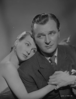 Joan Greenwood and Nigel Patrick in a publicity portrait for Young Wives Tale