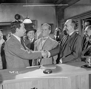 John Gregson with Stanley Holloway and George Relph