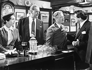 John Holden faces an angry Merchant Seaman in the local pub John Holden faces an angry Merchant Seaman in the local pub
