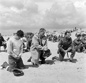 John Mills Bernard Lee and Sean Barrett John Mills Bernard Lee and Sean Barrett
