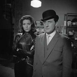 John Steed and Emma Peel