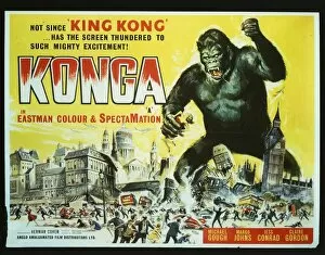 Images Dated 18th April 2018: Konga UK quad poster