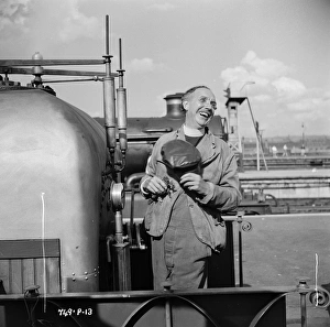 Laughing at the engine