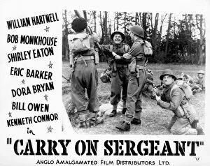 CARRY ON SERGEANT (1958) Collection: A lobby card for Carry On Sergeant (1958)