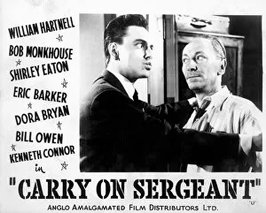 Images Dated 14th December 2017: A lobby card for Carry On Sergeant (1958)