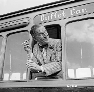 Loving the buffet car