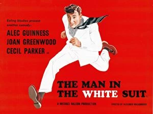 Man in The White Suit (The) (1951) Collection: Poster