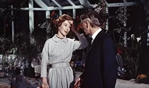 KONGA (1961) Collection: Margaret and Dr Decker in the glasshouse