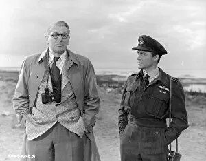 Dambusters 1955 Collection: Michael Redgrave and Richard Todd
