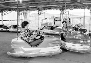 Images Dated 10th November 2017: Mike and Jim on the dodgem