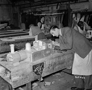 Model making at Ealing Studios