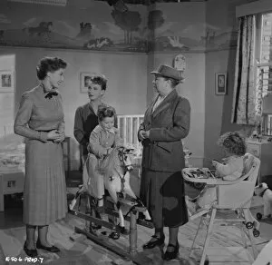 Images Dated 26th February 2013: Nursery scene from Young Wives Tale with Helen Cherry and Athene Seyler