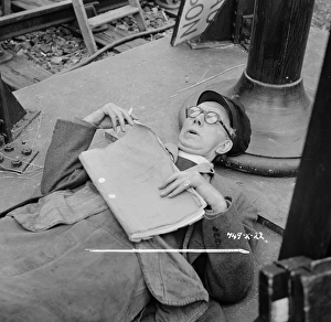 Filming Prints: A pause from filming the Titfield Thunderbolt