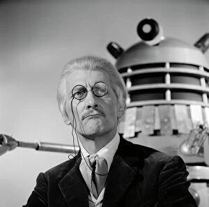Indoors Collection: Peter Cushing as Dr. Who