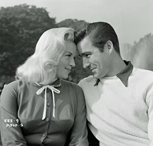 Images Dated 12th July 2018: A portrait of Diana Dors and Michael Craig