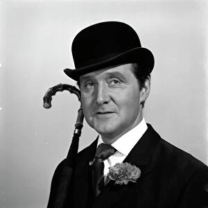 Images Dated 15th March 2013: A portrait of Patrick MacNee as Steed