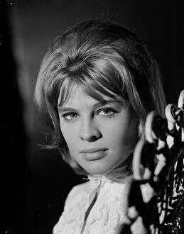 Head And Shoulders Collection: A portrait of a young Julie Christie for the promotion of Billy Liar (1963)