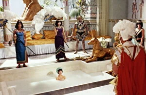 Trans Collection: A production shot from Carry On Cleo (1965)